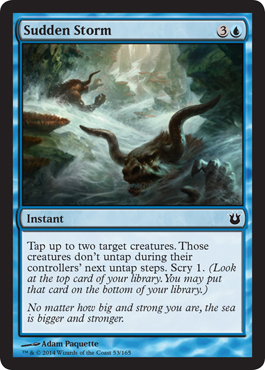 Sudden Storm - Born of the Gods Spoiler