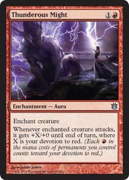 Thunderous Might - Born of the Gods Spoiler