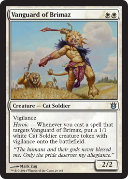 Vanguard of Brimaz - Born of the Gods Spoiler