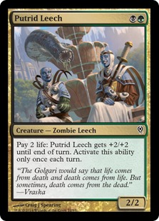 Putrid Leech - Jace vs Vraska Spoiler