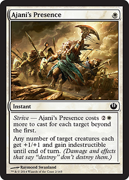 Ajani's Presence - Journey into Nyx Spoiler