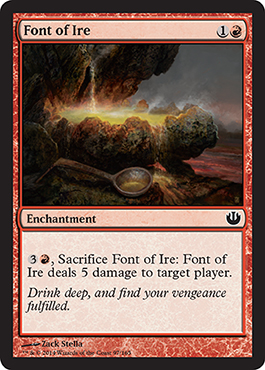 Font of Ire - Journey into Nyx Spoiler