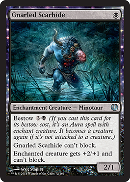 Gnarled Scarhide - Journey into Nyx Spoiler