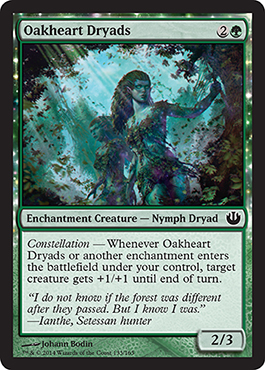 Oakheart Dryads - Journey into Nyx Spoiler