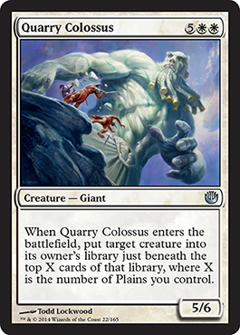 Quarry Colossus - Journey into Nyx Spoiler