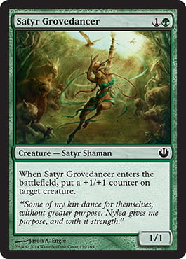 Satyr Grovedancer - Journey into Nyx Spoiler