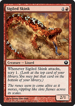 Sigiled Skink - Journey into Nyx Spoiler