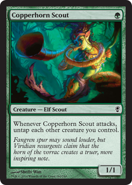 Copperhorn Scout - Conspiracy Spoiler