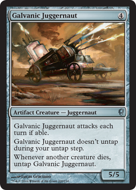 Galvanic Juggernaut - Conspiracy Spoiler