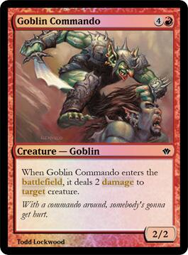 Goblin Commando - Vintage Masters Spoiler