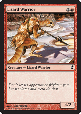 Lizard Warrior - Conspiracy Visual Spoiler