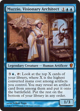 Muzzio, Visionary Architect - Conspiracy Visual Spoiler