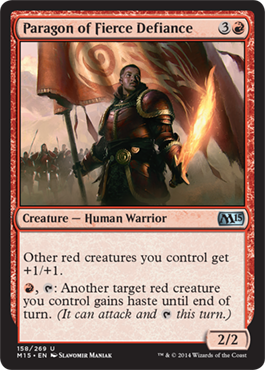 Paragon of Fierce Defiance - M15 Spoiler