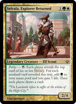 Selvala, Explorer Returned - Conspiracy Spoiler