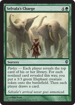 Selvala's Charge - Conspiracy Spoiler