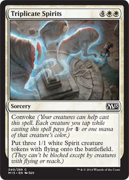 Triplicate Spirits - M15 Spoiler