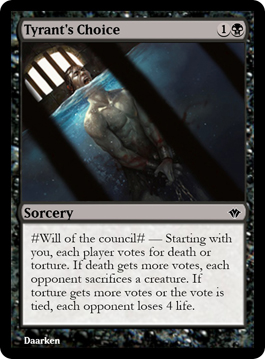 Tyrant's Choice - Vintage Masters Spoiler