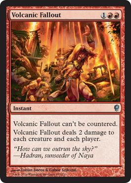 Volcanic Fallout - Conspiracy Spoiler