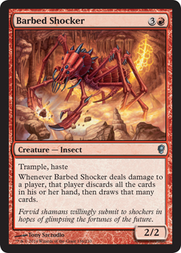 Barbed Shocker - Conspiracy Spoiler