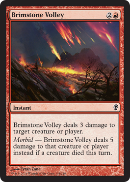 Brimstone Volley - Conspiracy Spoiler