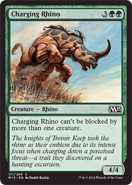 Charging Rhino - M15 Spoiler