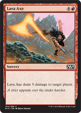 Lava Axe - M15 Spoiler