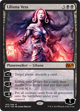 Liliana Vess - M15 Spoiler Planeswalker