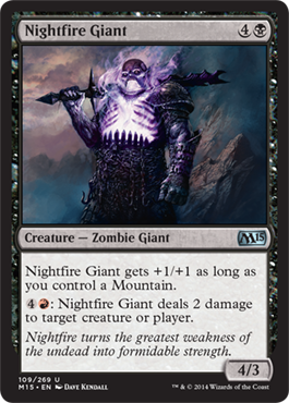 Nightfire Giant - M15 Spoiler