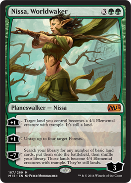 Nissa, Worldwaker - M15 Spoiler