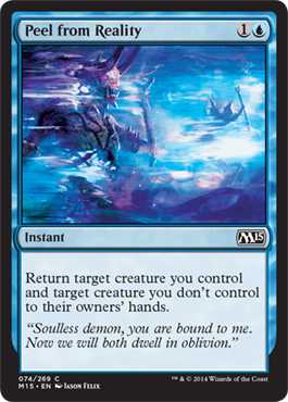 Peel from Reality - M15 Spoiler