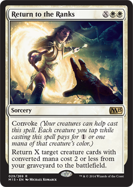 Return to Ranks - M15 Spoiler