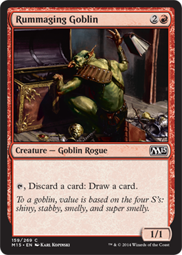 Rummaging Goblin - M15 Spoiler