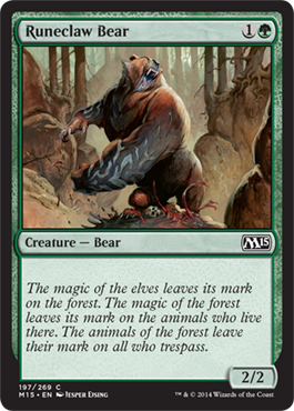 Runeclaw Bear - M15 Spoiler