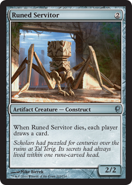 Runed Servitor - Conspiracy Spoiler