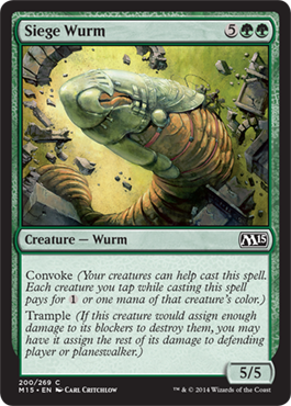 Siege Wurm - M15 Spoiler