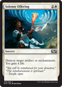 Solemn Offering - M15 Spoiler