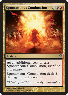 Spontaneous Combustion - Conspiracy Spoiler