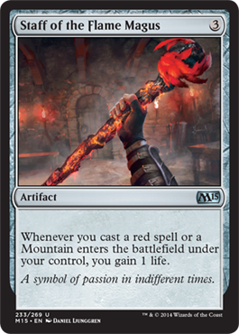 Staff of the Flame Magus - M15 Spoiler