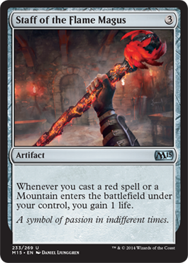 Staff of the Flame Magus - M15 Spoiler