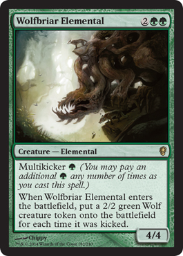 Wolfbriar Elemental - Conspiracy Spoiler