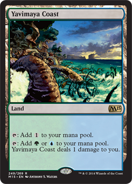 Yavimaya Coast - M15 Spoiler