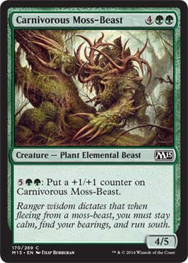 Carnivorous Moss-Beast - M15 Spoiler