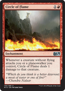 Circle of Flame - M15 Spoiler