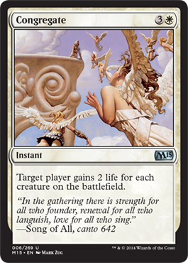 Congregate- M15 Spoiler