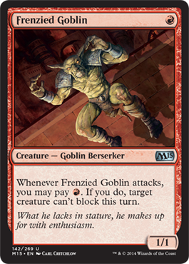 Frenzied Goblin - M15 Spoiler