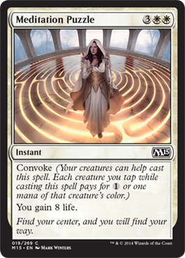 Meditation Puzzle - M15 Spoiler