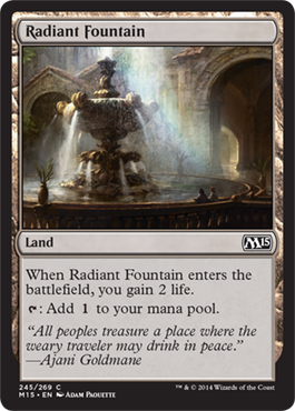 Radiant Fountain - M15 Spoiler