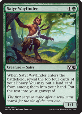 Satyr Wayfinder - M15 Spoiler