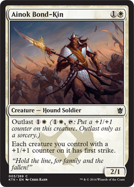 Ainok Bond-Kin - Khans of Tarkir Spoiler