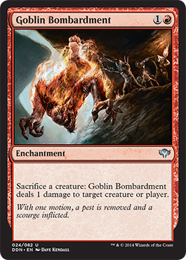 Goblin Bombardment - Speed vs Cunning Spoiler